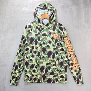 Zero Foxtrot Hooded Rash Guard Mens Medium Camo Frogskin Jungle Pto Lightweight